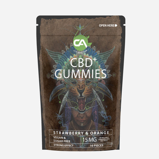 Calmactiva CBD+ Gummies Strawberry & Orange 10 p 15 mg - CalmActiva