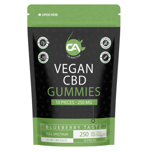 Calmactiva Vegan CBD Gummies 10p Full Spectrum - CalmActiva