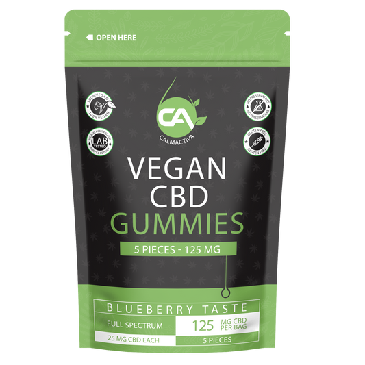 Calmactiva Vegan CBD Gummies 5 p Full Spectrum - CalmActiva