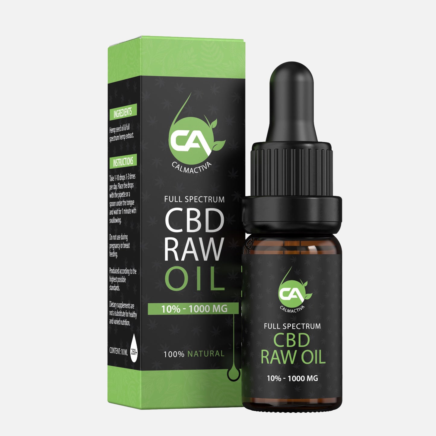 Calmactiva Hemp Oil Full Spectrum 20% 10 ml